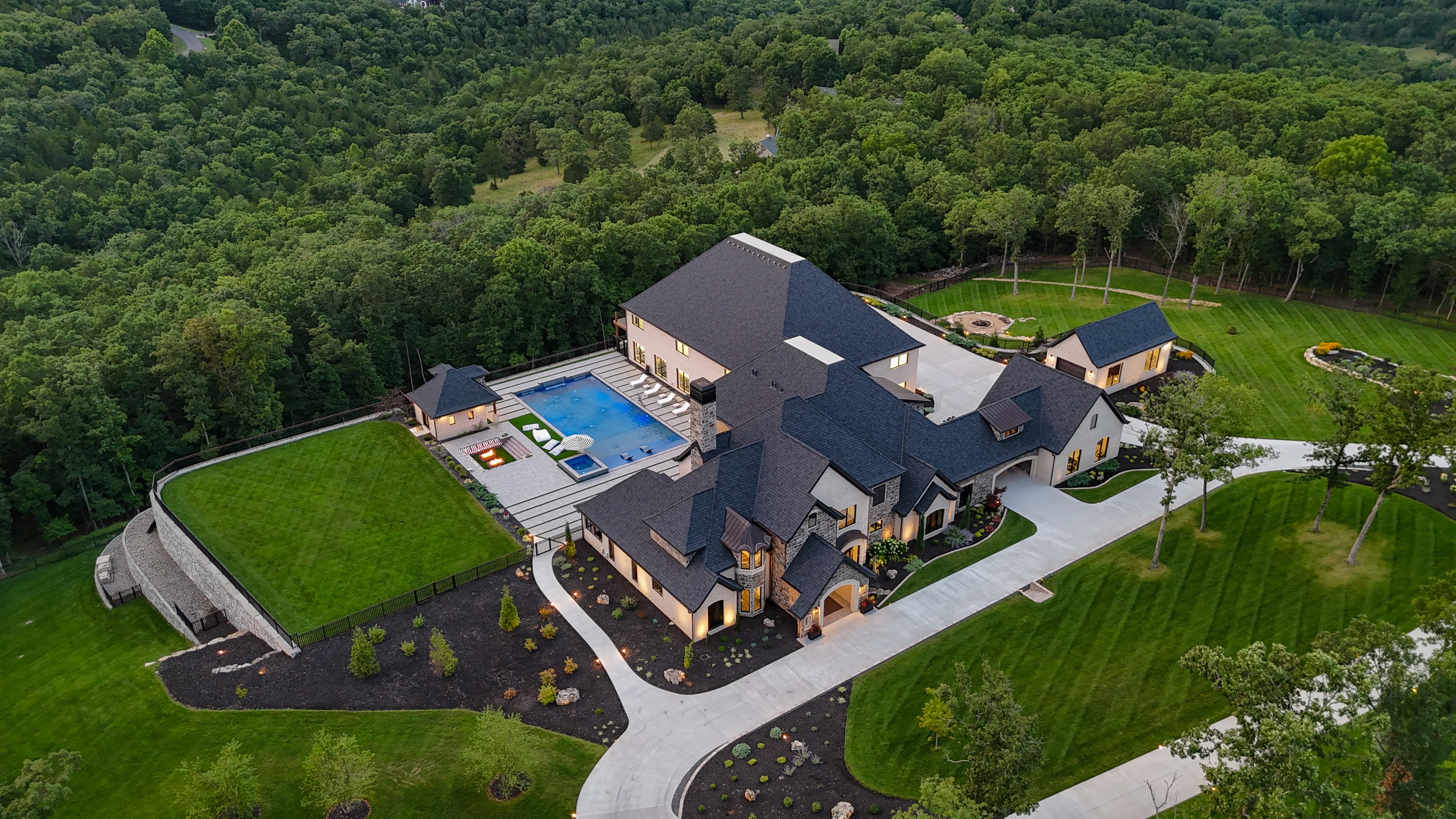 Square One aerial photography